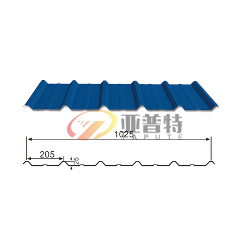 上海墻面板YX25-205-1025彩鋼板