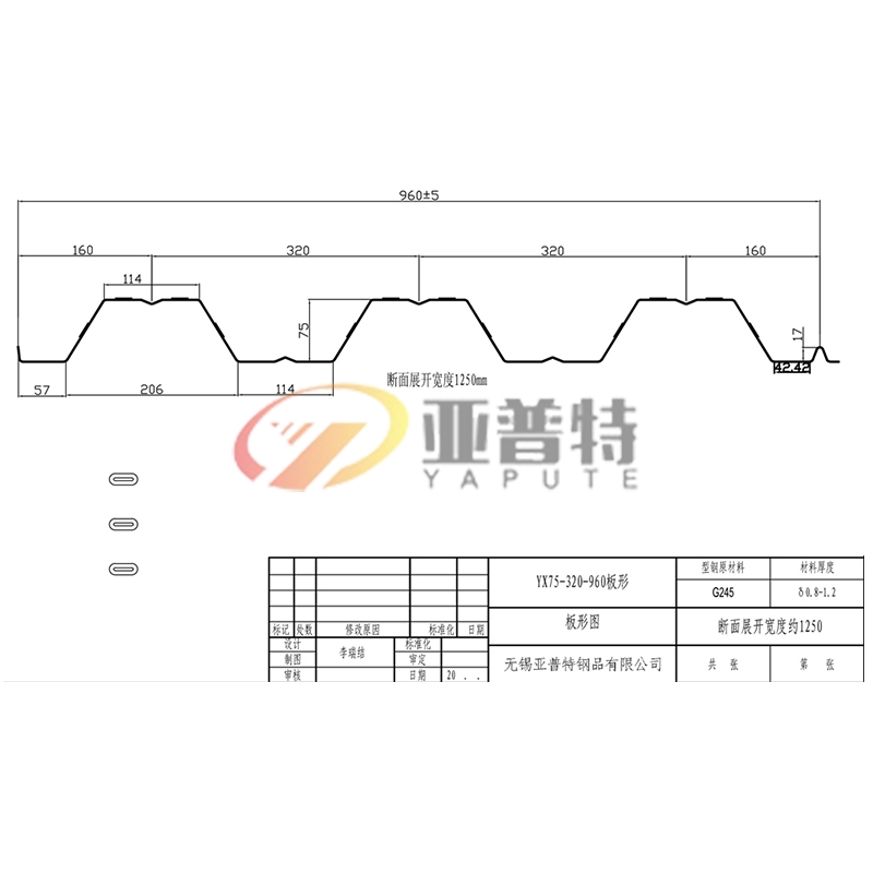 浙江YX75-320-960板形